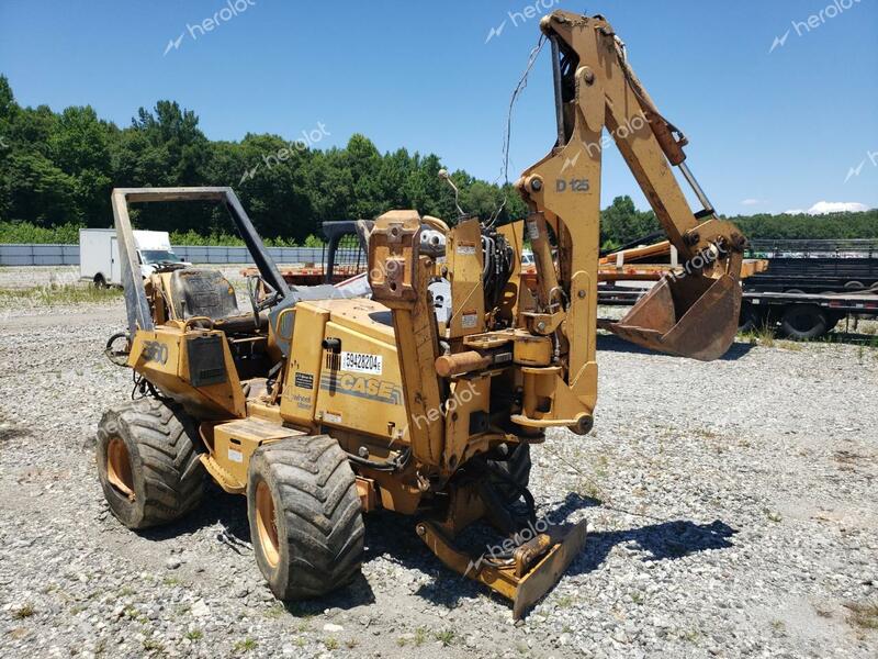 CASE EXCAVATOR 1995 yellow   JAF0166115 photo #1