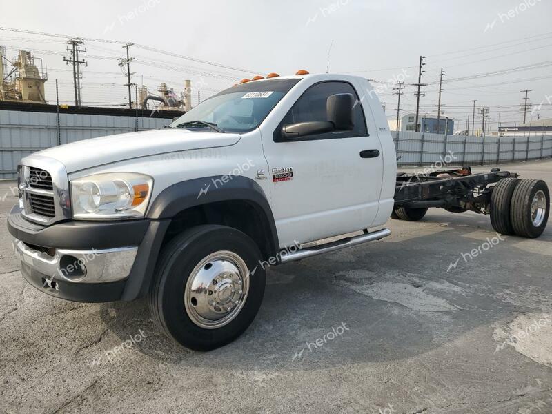 DODGE RAM 5500 S 2010 white chassis diesel 3D6WC7EL8AG130077 photo #1