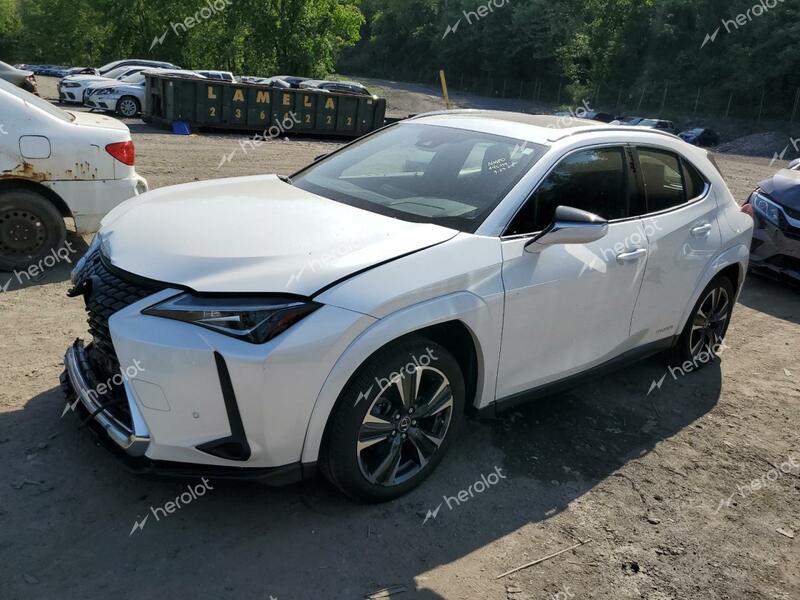 LEXUS UX 250H BA 2022 white  hybrid engine JTHP9JBH7N2059750 photo #1