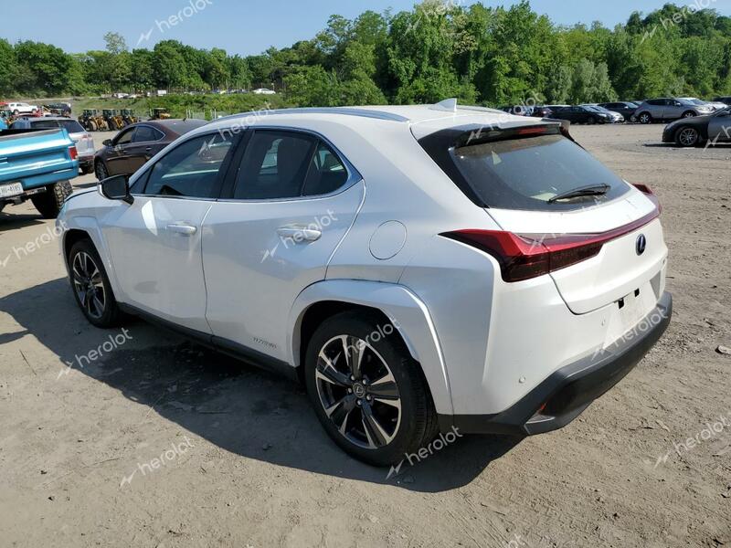 LEXUS UX 250H BA 2022 white  hybrid engine JTHP9JBH7N2059750 photo #3