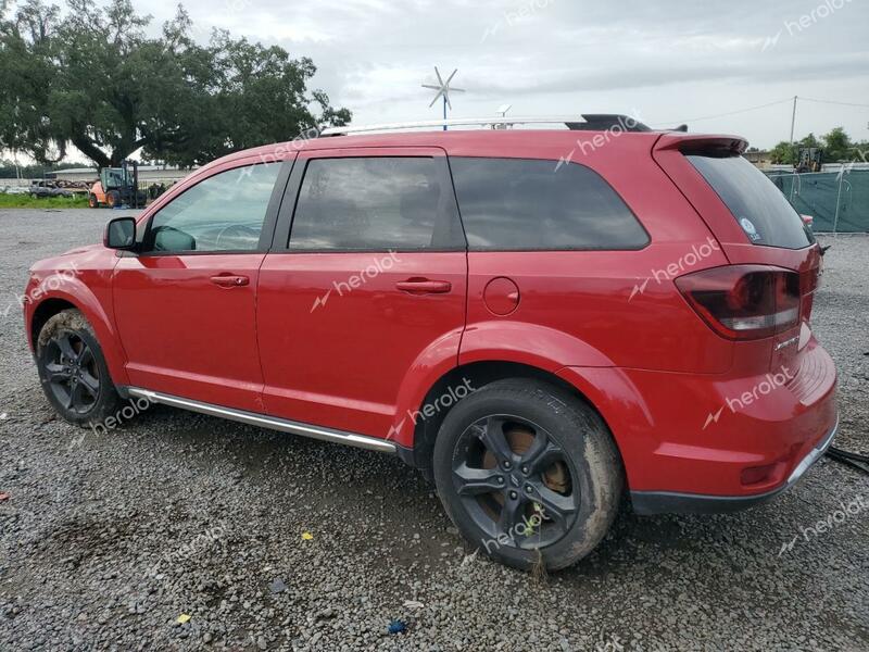 DODGE JOURNEY CR 2018 red  flexible fuel 3C4PDCGGXJT378306 photo #3