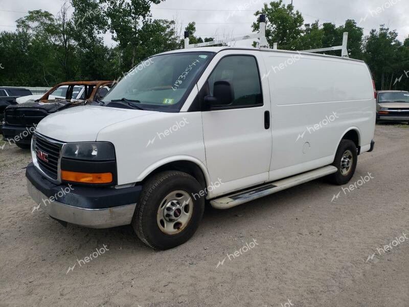 GMC SAVANA G25 2015 white  flexible fuel 1GTW7FCF3F1908034 photo #1