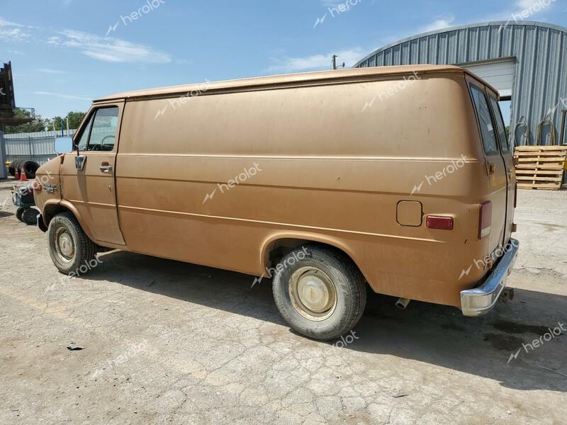 CHEVROLET VAN G20 1986 tan cargo va gas 1GCEG25F8G7132547 photo #3