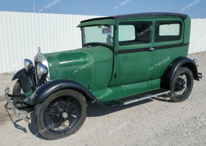 FORD MODEL A 1929 green   A1473531 photo #1