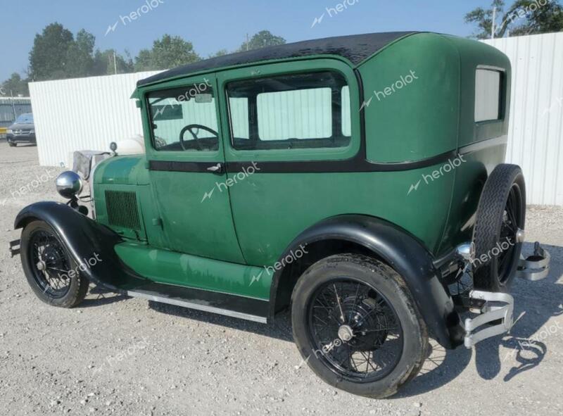 FORD MODEL A 1929 green   A1473531 photo #3