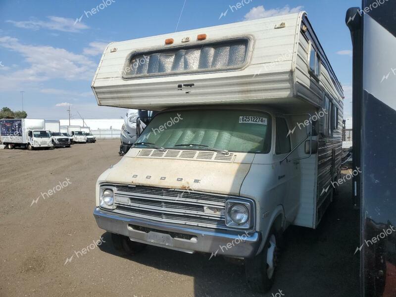 DODGE SPORTSMAN 1976 white   F44CF6V079960 photo #3