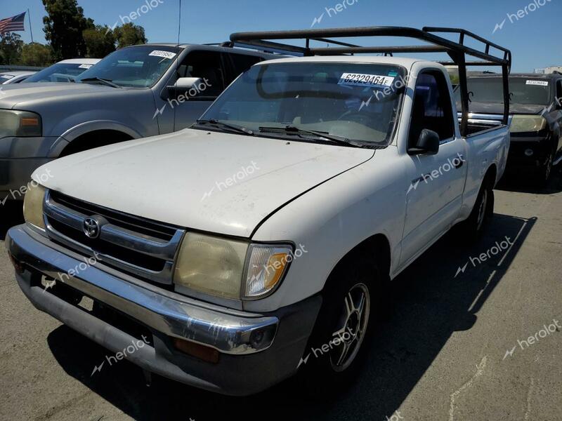 TOYOTA TACOMA 1999 white  gas 4TANL42N4XZ463497 photo #1