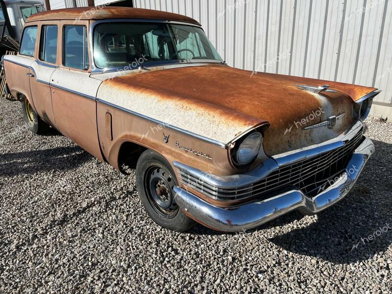 STUDEBAKER WAGON 1957 brown   8461268 photo #1