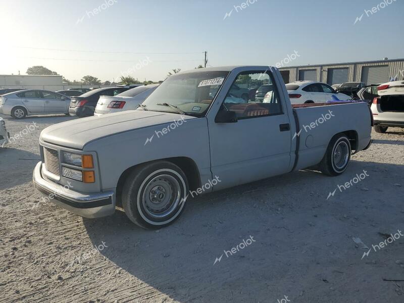 CHEVROLET S10 PICKUP 1996 gray  gas 1GCEC14R6TZ231304 photo #1