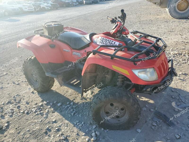 ATV 4 WHEELER 2006 red   4UF06ATVX6T246310 photo #1