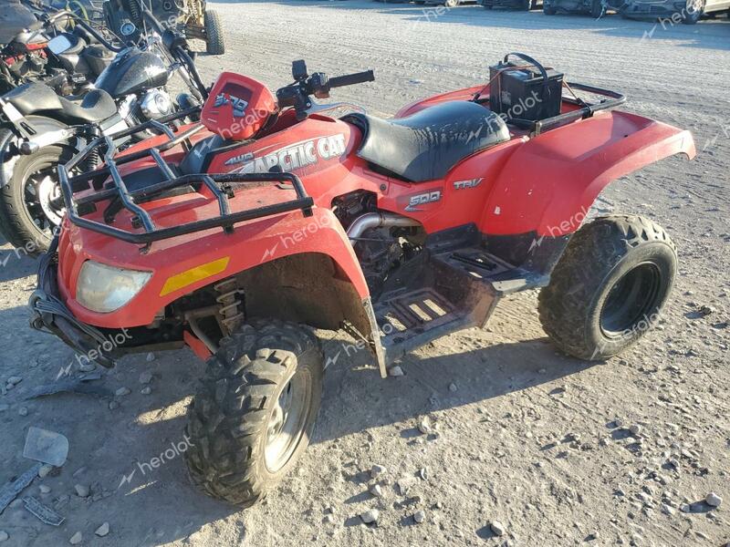 ATV 4 WHEELER 2006 red   4UF06ATVX6T246310 photo #3