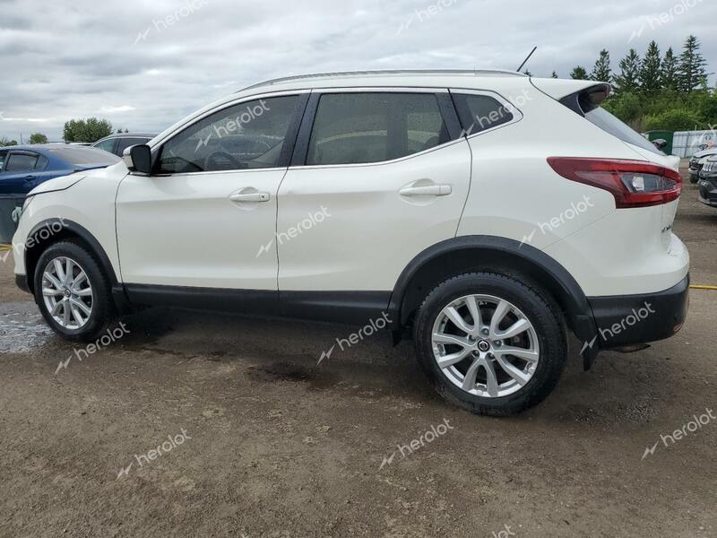 NISSAN QASHQAI SV 2020 white  gas JN1BJ1CV7LW276912 photo #3