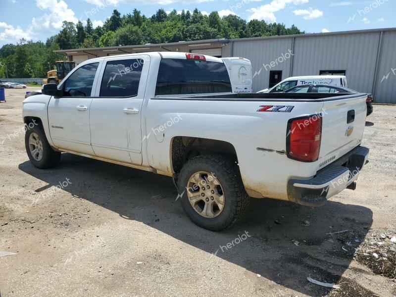 CHEVROLET SILVERADO 2018 white  gas 3GCUKREC6JG333089 photo #3