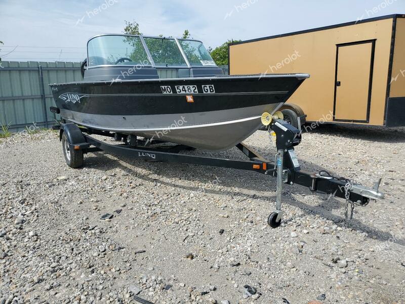 LUND BOAT W/TRL 2015 black   LBBHP100H415 photo #1