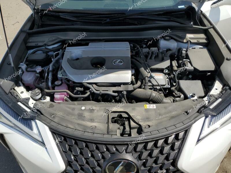 LEXUS UX 250H BA 2023 white  hybrid engine JTHX9JBH5P2065629 photo #4