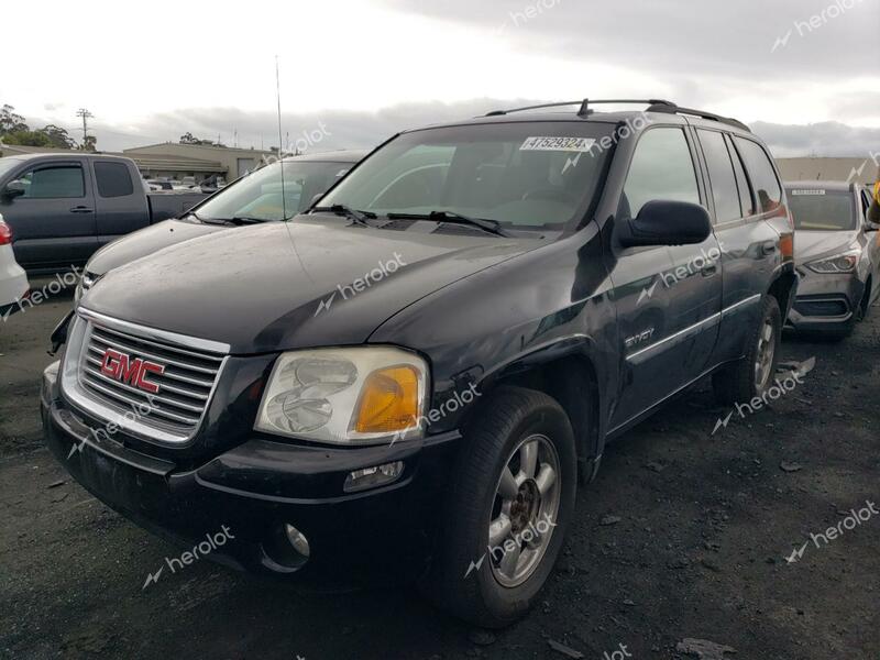 GMC ENVOY 2006 black  gas 1GKDT13SX62179399 photo #1