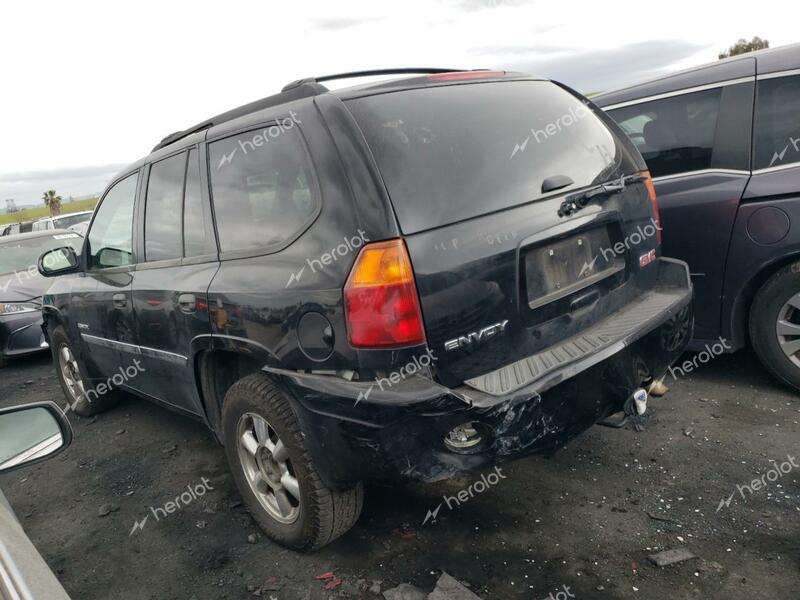 GMC ENVOY 2006 black  gas 1GKDT13SX62179399 photo #3