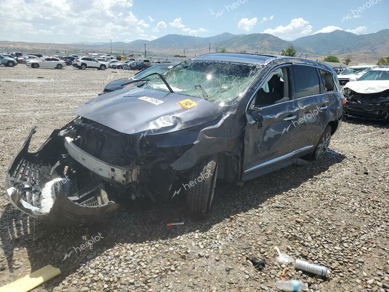 INFINITI EX37 BASE 2014 gray  gas 5N1AL0MM2EC531937 photo #1