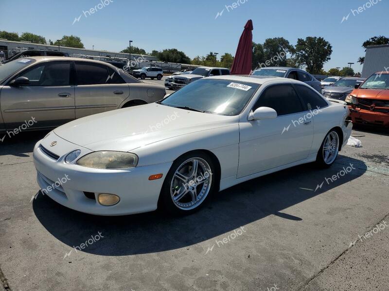 LEXUS SC 400 1998 white  gas JT8CH32Y9W1001434 photo #1