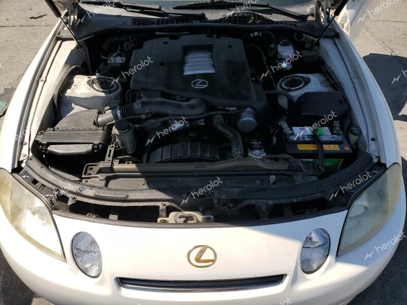 LEXUS SC 400 1998 white  gas JT8CH32Y9W1001434 photo #4