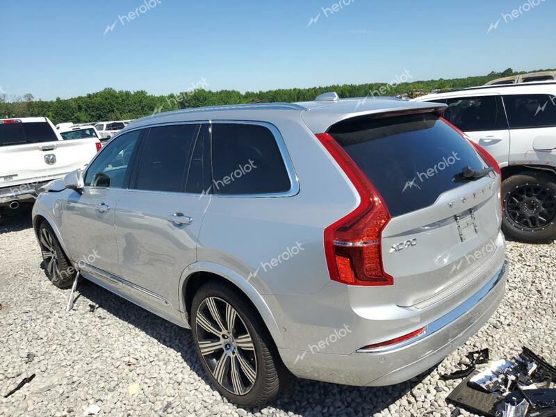 VOLVO XC90 T8 RE 2022 silver  hybrid engine YV4H60CL5N1855282 photo #3