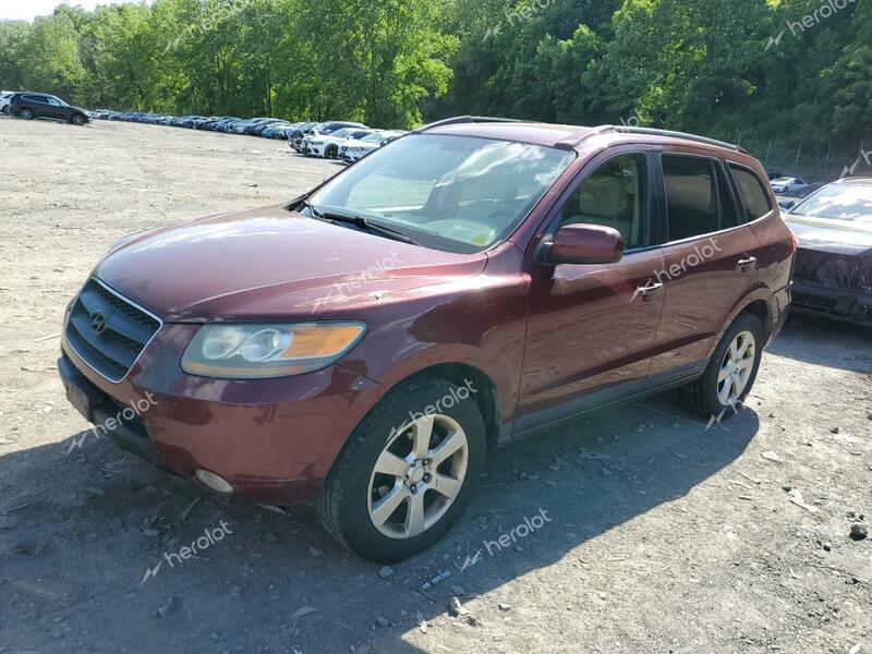 HYUNDAI SANTA FE S 2008 red  gas 5NMSH13E98H171226 photo #1