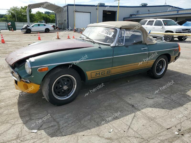 MG MGB 1977 green   GHN5UH432540 photo #1