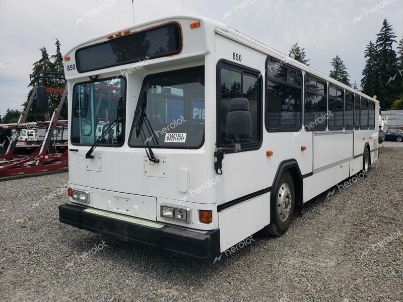 GILLIG TRANSIT BU 2001 white bus diesel 15GCD211311089636 photo #3