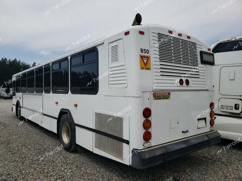 GILLIG TRANSIT BU 2001 white bus diesel 15GCD211311089636 photo #4