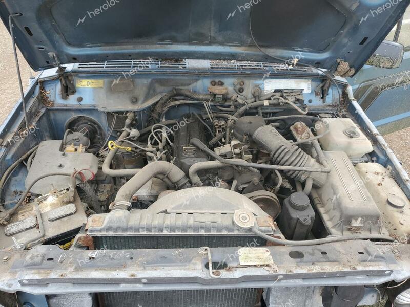 JEEP COMANCHE 1987 blue pickup gas 1JTHS6411HT177121 photo #4