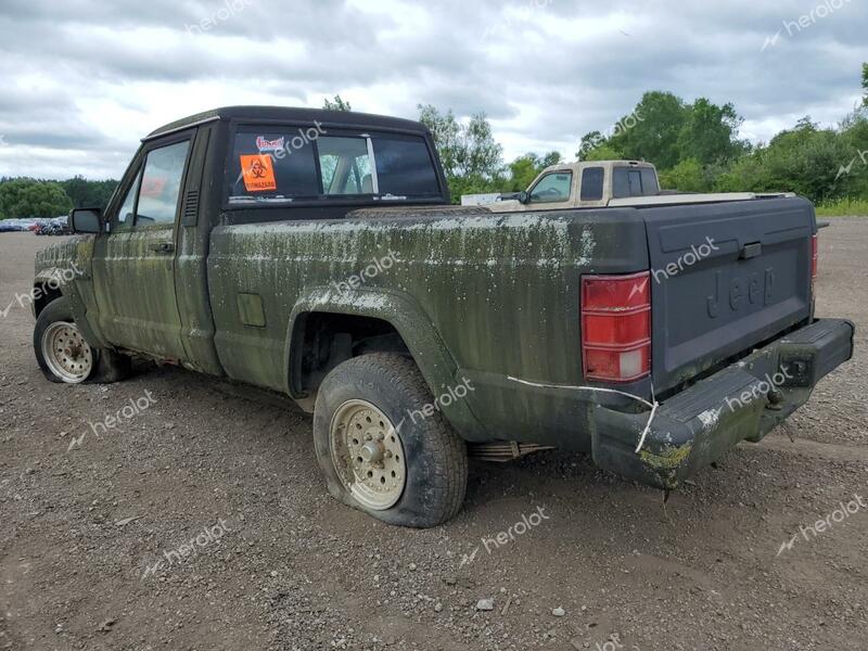 JEEP COMANCHE 1990 black pickup gas 1J7FT26E0LL245803 photo #3