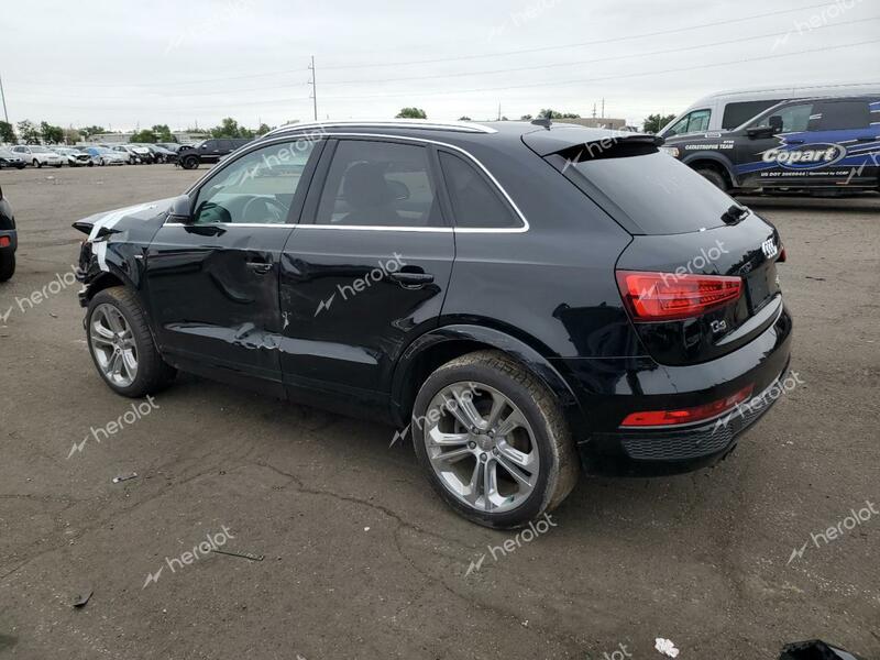 AUDI Q3 PREMIUM 2018 black  gas WA1JCCFS7JR030514 photo #3