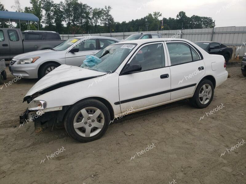 CHEVROLET GEO PRIZM 2000 white  gas 1Y1SK5281YZ415530 photo #1