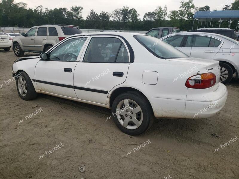 CHEVROLET GEO PRIZM 2000 white  gas 1Y1SK5281YZ415530 photo #3