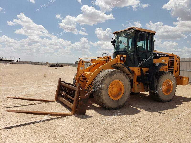 HYUNDAI FORKLIFT 2013 yellow   HHKHLN05VD0000038 photo #3