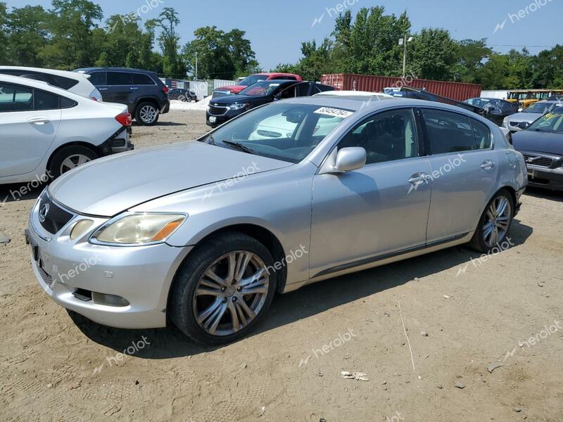 LEXUS GS 450H 2007 silver  hybrid engine JTHBC96S975003973 photo #1