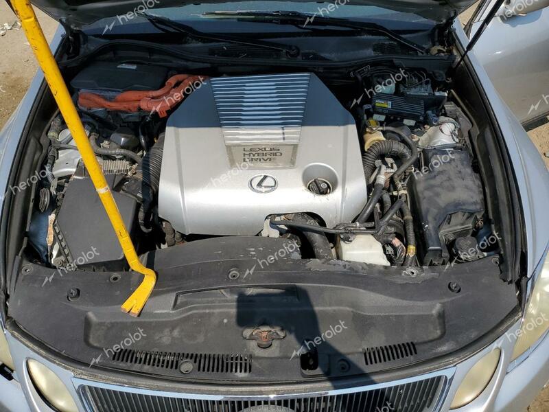 LEXUS GS 450H 2007 silver  hybrid engine JTHBC96S975003973 photo #4