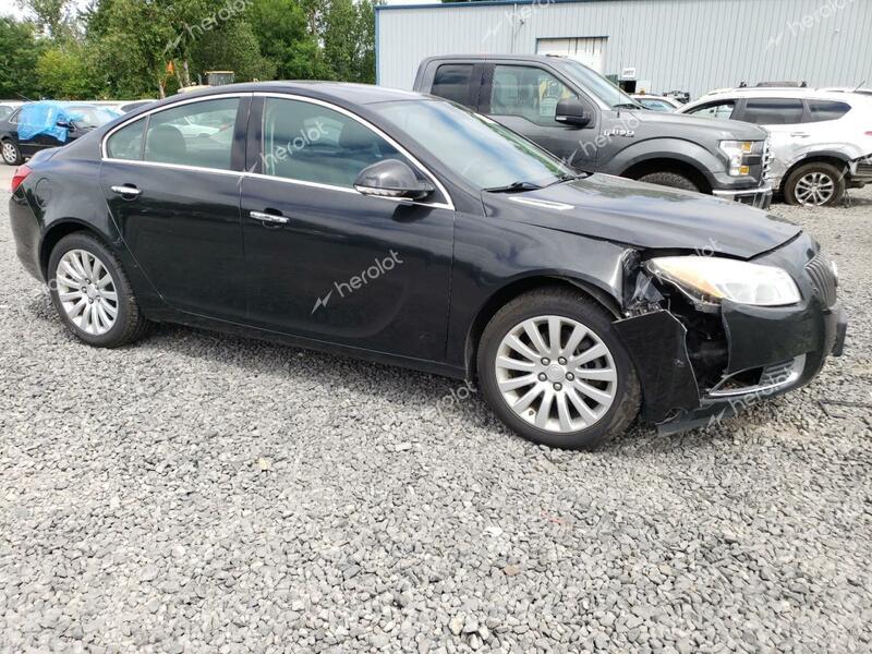 BUICK REGAL PREM 2013 black  flexible fuel 2G4GS5EVXD9194814 photo #1