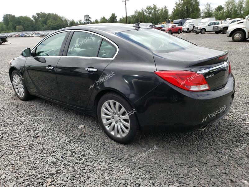 BUICK REGAL PREM 2013 black  flexible fuel 2G4GS5EVXD9194814 photo #4