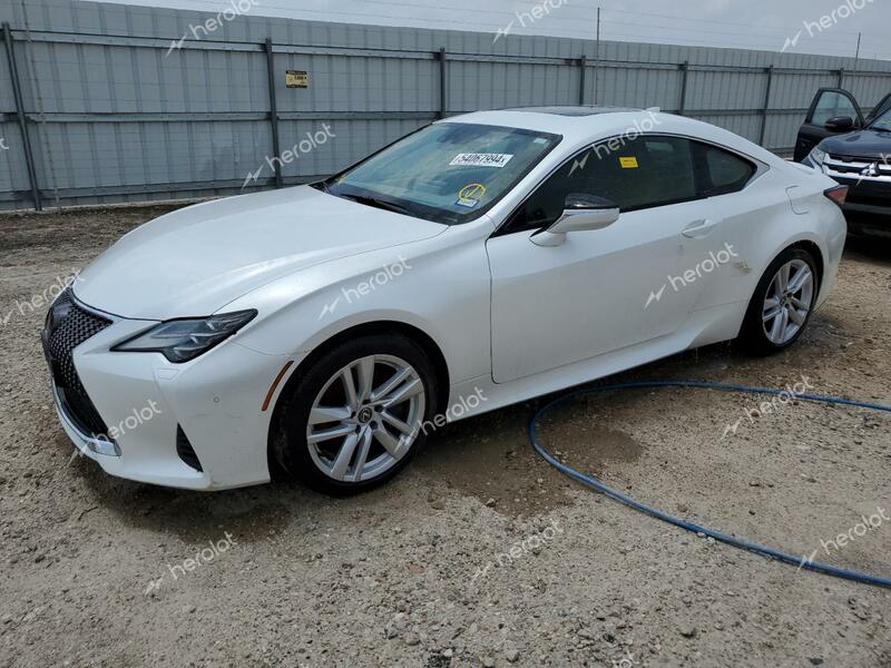 LEXUS RC 350 BAS 2024 white  gas JTHDZ5BC7R5027450 photo #1