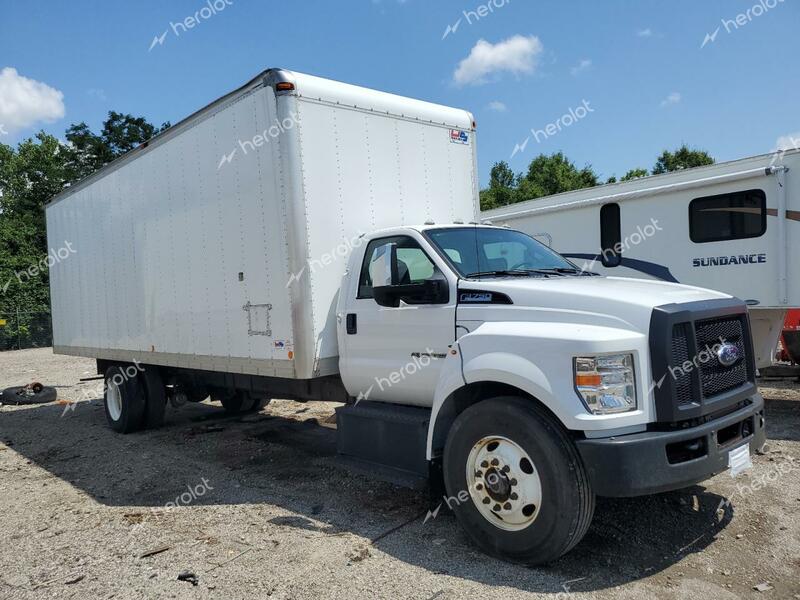 FORD F750 SUPER 2018 white  diesel 1FDWF7DC8JDF03304 photo #1