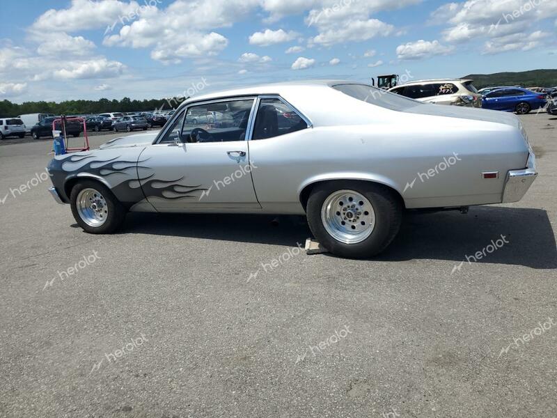 CHEVROLET NOVA 1969 silver   113279W503021 photo #3