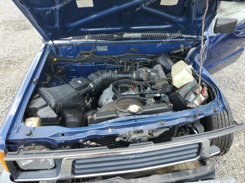 MITSUBISHI MIGHTY MAX 1993 blue pickup gas JA7LS21G2PP009750 photo #4