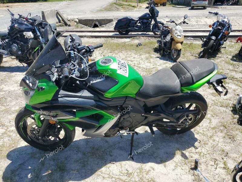 KAWASAKI EX650 F 2016 green  gas JKAEXEF1XGDA28418 photo #4