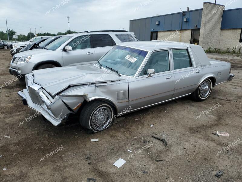 CHRYSLER FIFTH AVEN 1987 silver  gas 1C3BF66P8HW132502 photo #1