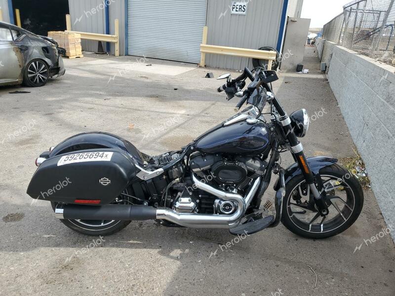 HARLEY-DAVIDSON FLSB 2019 black  gas 1HD1YMJ25KB033537 photo #1