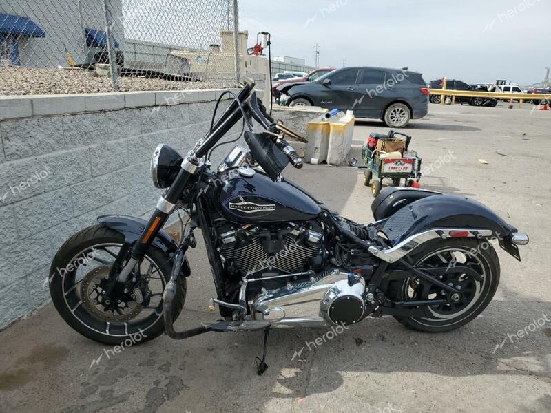 HARLEY-DAVIDSON FLSB 2019 black  gas 1HD1YMJ25KB033537 photo #4