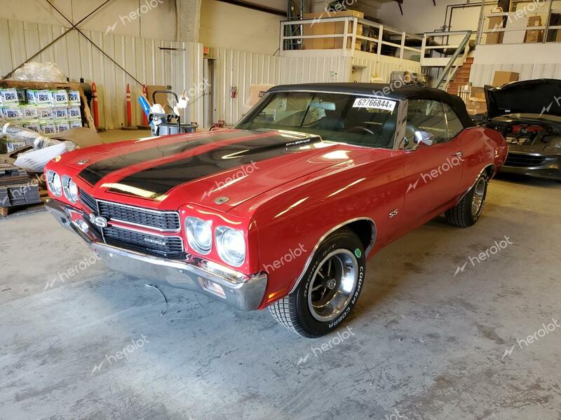 CHEVROLET CHEVELLE 1970 two tone   136670B184413 photo #1