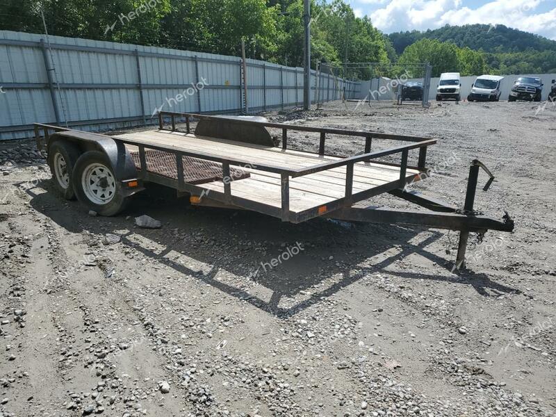 UTILITY 16 TRAILER 2005 black   4PRUS16295T002253 photo #1