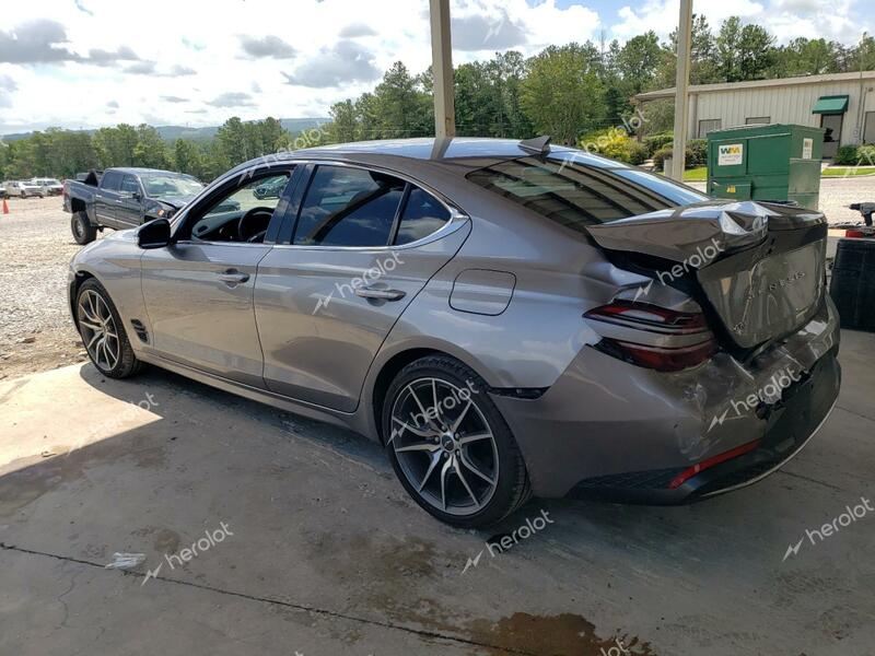 GENESIS G70 BASE 2023 silver  gas KMTG34TAXPU131538 photo #3